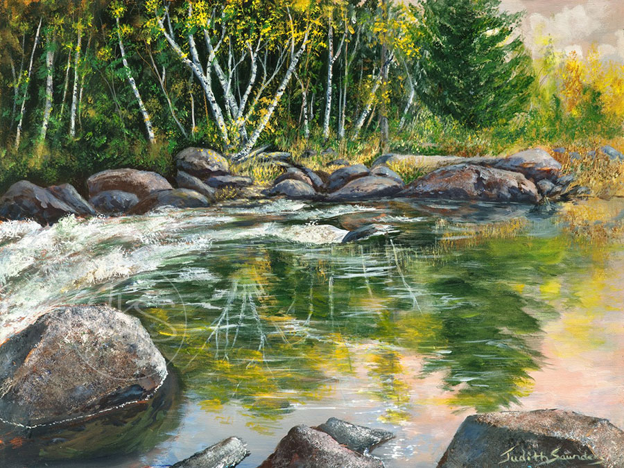 Above Mud Lake Falls