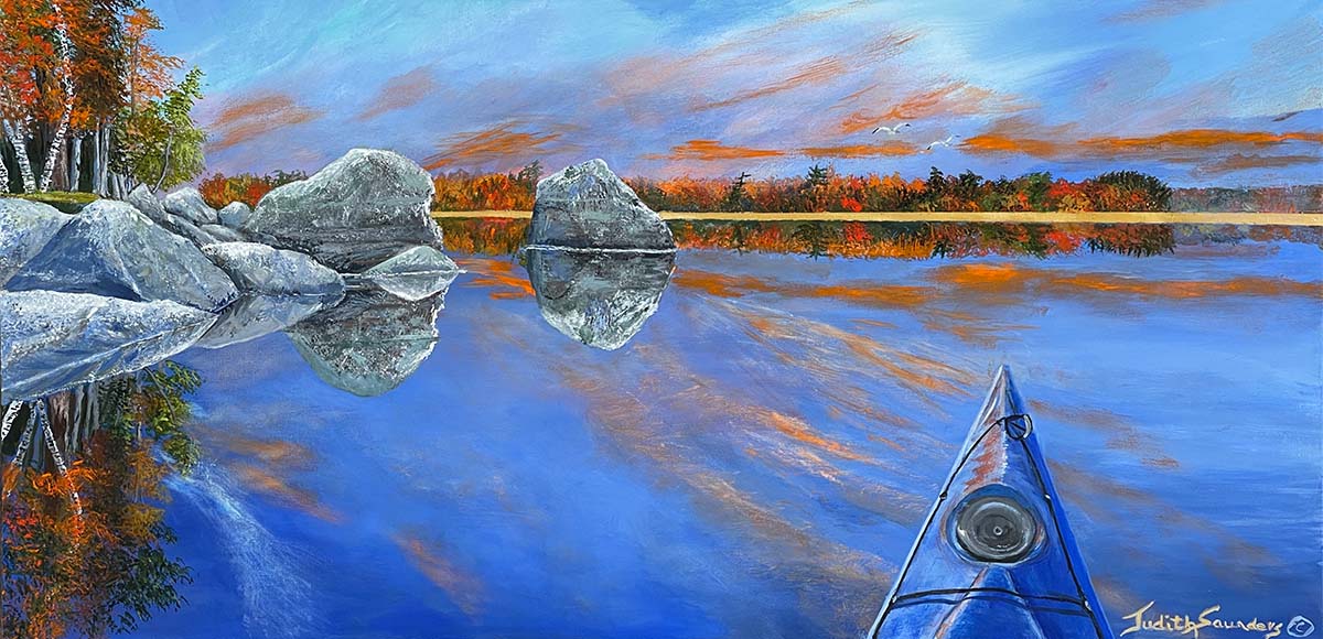 Kayak Journey in Autumn
