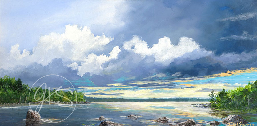 Skies Of Blue - Clouds Of White
